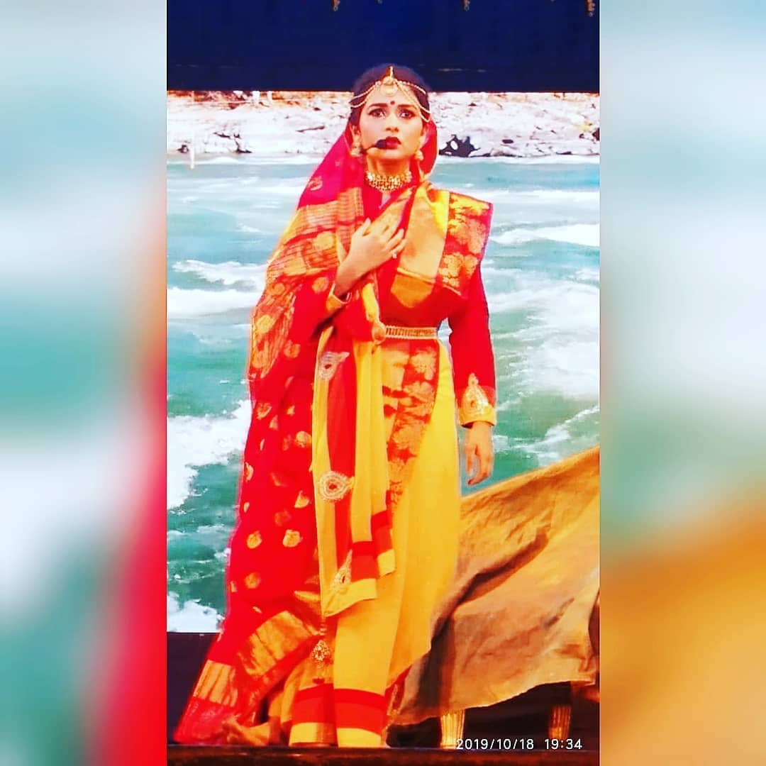 Role of Sita Devi in "Viraha Leela" Drama, ISKCON Chowpatty Festival — 2019